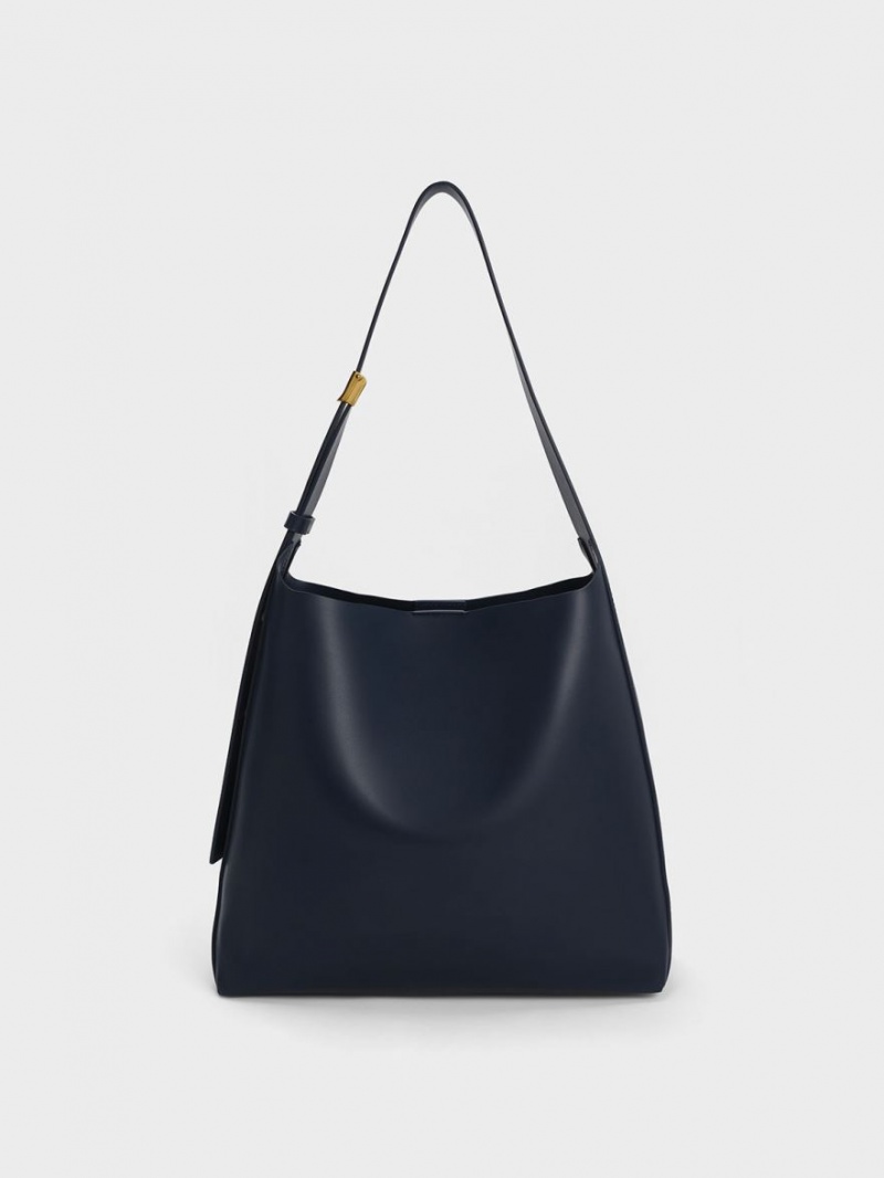 Charles & Keith Edna Tragetaschen Navy | 314AXKINF